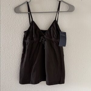 Brandy melville dark brown  Tiffany tank top